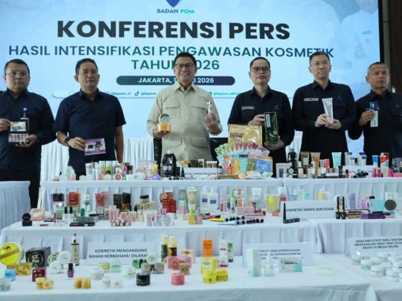 BPOM: Tiktok Jadi Platform Penjualan Produk Kosmetik Ilegal Tertinggi