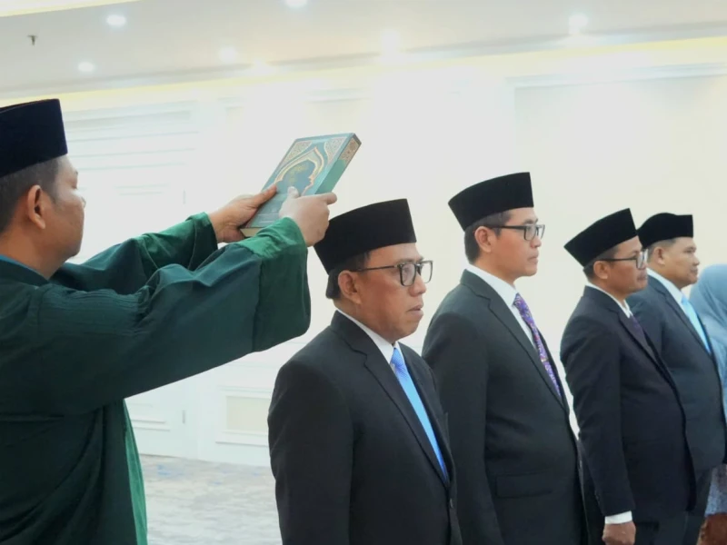 Lima Pejabat Eselon II Dilantik, Ditjen Pesantren Mulai Lengkapi Struktur