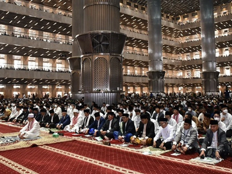 Niat dan Tata Cara Melaksanakan Sholat Idul Fitri