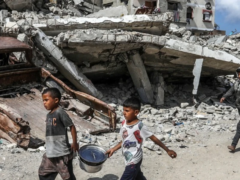 Bersenjata Pisau, Militer Israel Memburu dan Menculik Bocah-bocah Gaza Lalu Mengikatnya di Pohon