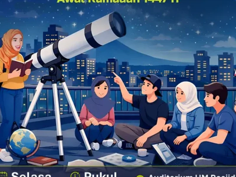 Kemenag Buka Program Edukasi Pantau Hilal, Ajak Kreator Muda Belajar Ilmu Falak