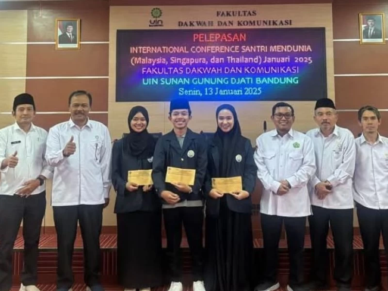 3 Mahasiswa UIN Bandung Ikuti Santri Mendunia ke Malaysia, Singapura dan Thailand