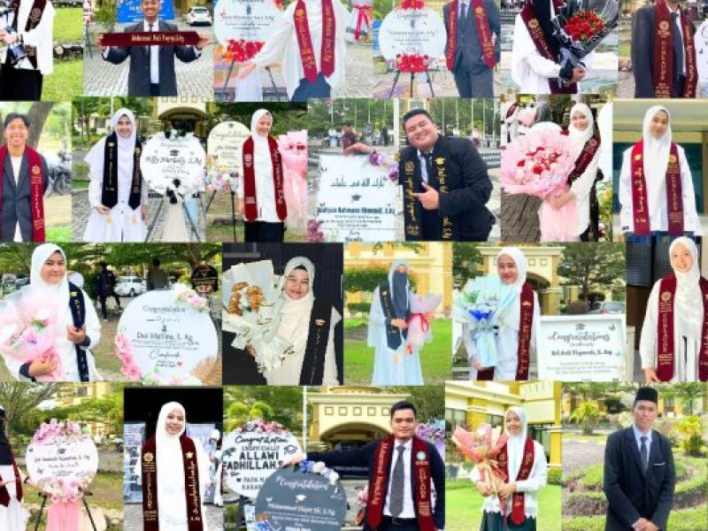 30 Mahasiswa Prodi Ilmu Al-Qur’an dan Tafsir UIN Suska Riau Lulus di Semester 7