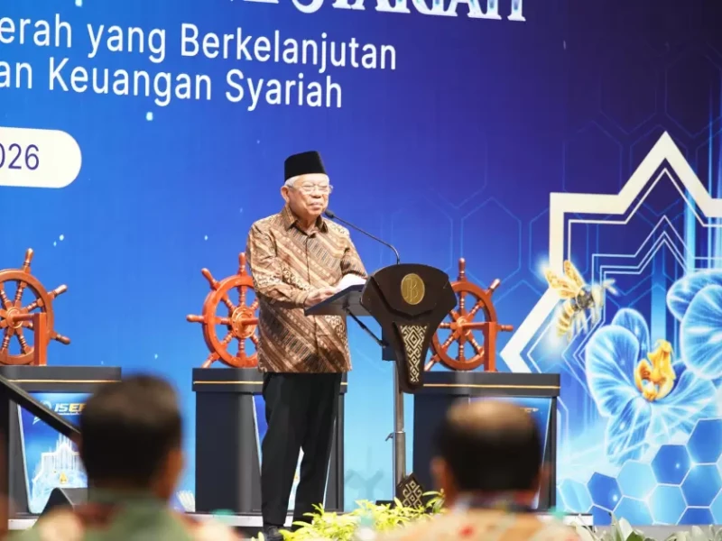 Ma’ruf Amin Minta Ekonomi Syariah Tak Berhenti di Aturan, Butuh Aksi Nyata