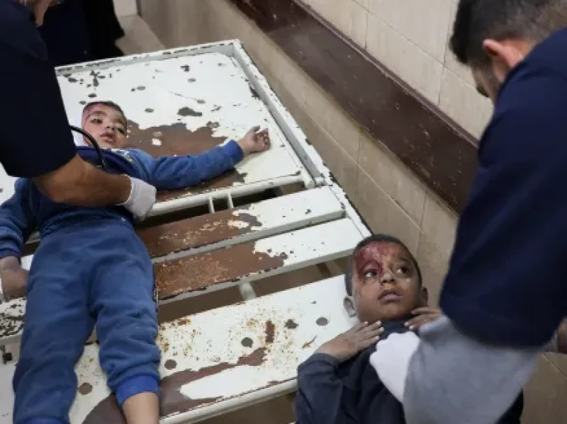 Israel Bombardir Rumah Sakit di Gaza Utara Palestina