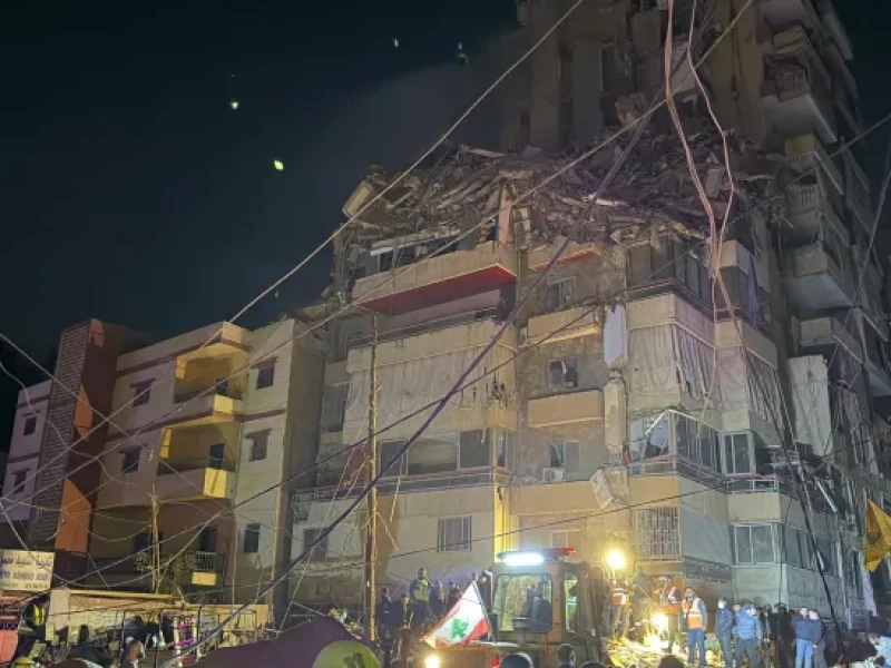 Israel Bombardir Beirut Saat Gencatan Senjata, Klaim Komandan Hizbullah Tewas dalam Serangan