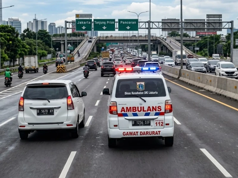 Hukum Menghalangi Laju Mobil Ambulans menurut Fikih Islam