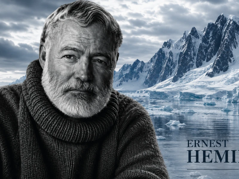 Ernest Hemingway: Melihat Gunung Es dan Caranya Mencurigai Permukaan