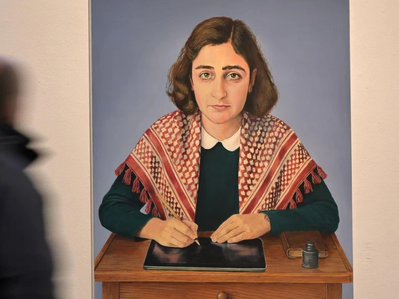 Foto Anne Frank Bersyal Palestina Picu Kontroversi di Jerman