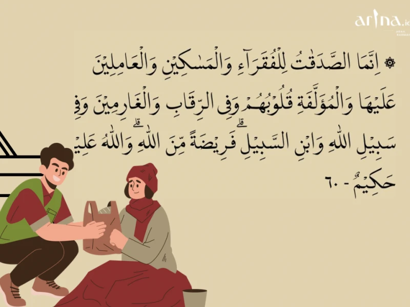 Tafsir Surat At-Taubah Ayat 60: 8 Golongan Penerima Zakat