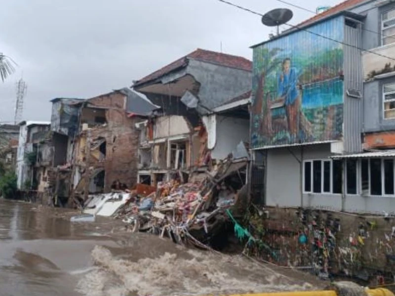 Banjir Besar Terjang Bali, 2 Orang Meninggal Ratusan Lainnya Terdampak