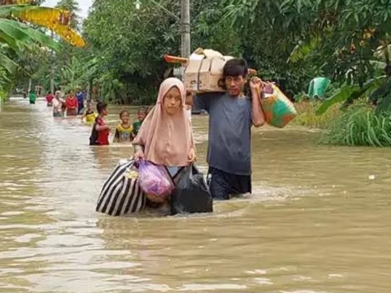 8.692 KK Terdampak Banjir Pekalongan