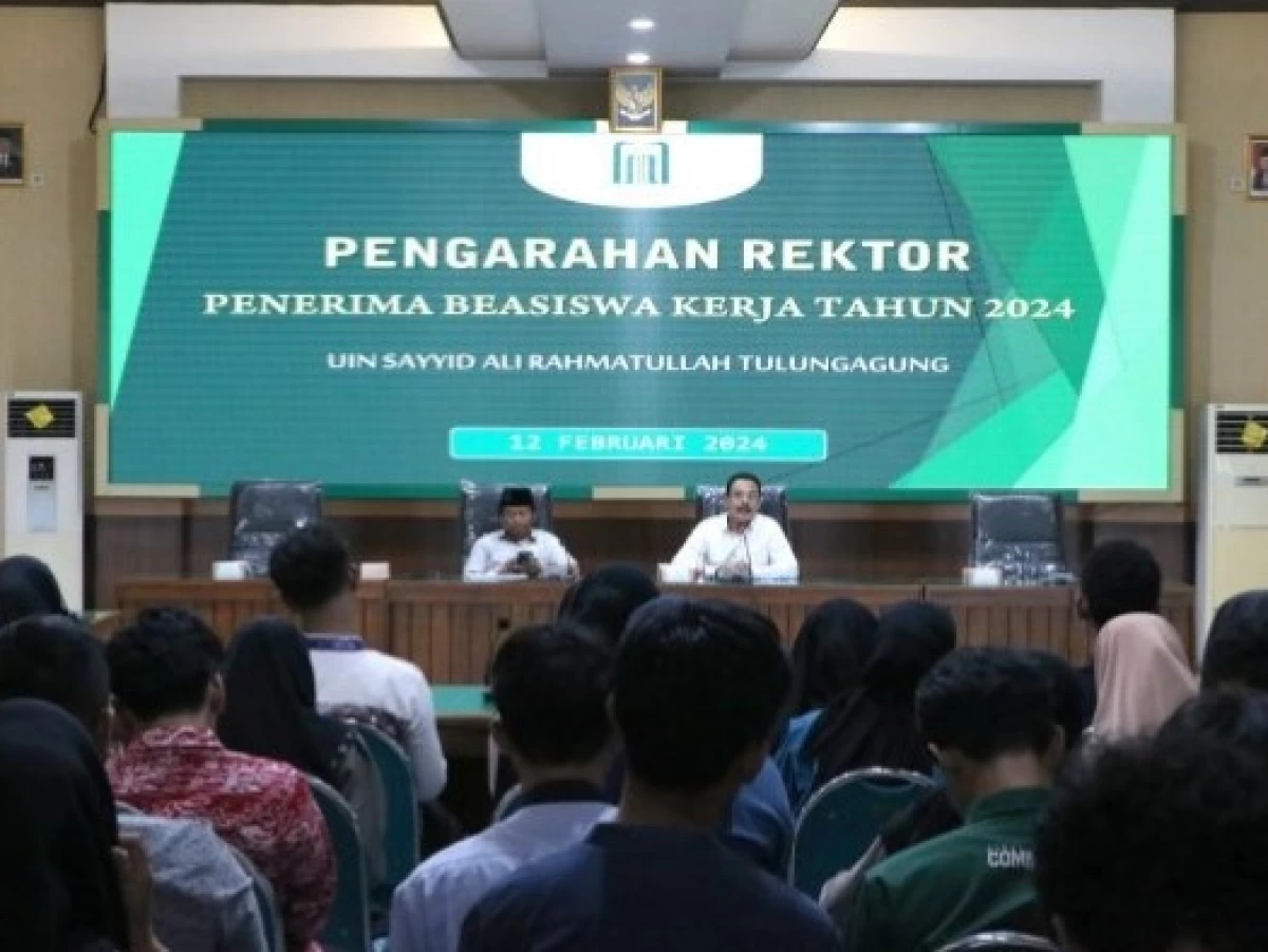 Rektor UIN Tulungagung: Banyak Pengalaman yang Didapat Penerima Beasiswa Kerja