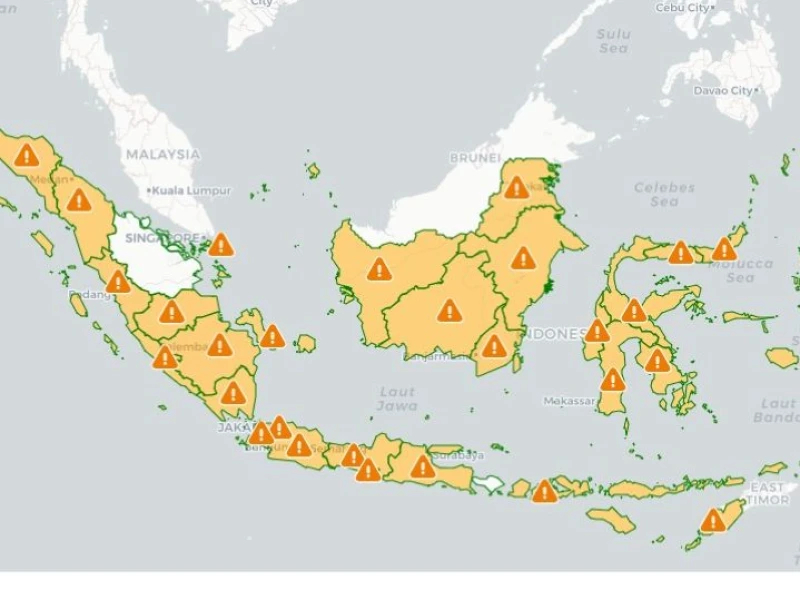 BMKG Peringatkan Cuaca Ekstrem 10–11 April 2026, Sejumlah Wilayah Berpotensi Hujan Lebat