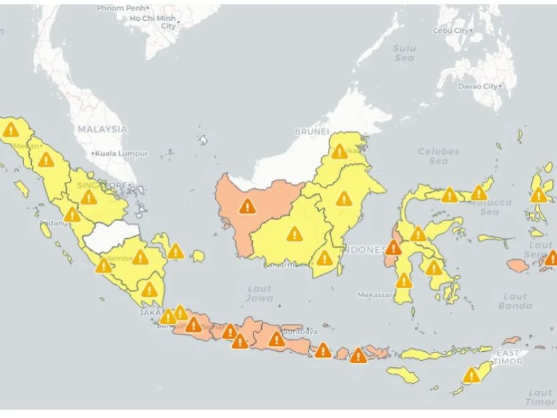 Bagaimana Potensi Cuaca Ekstrem Akhir Pekan Ini? Berikut Prediksi BMKG
