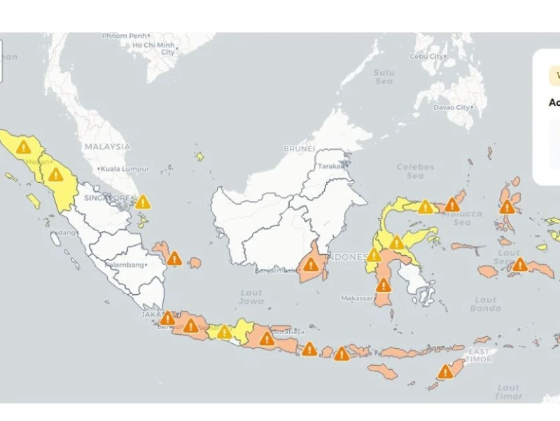 Meski Sebagian Kemarau, Ada Potensi Cuaca Ekstrem hingga 7 Juni; BMKG: Maluku dan Maluku Utara Siaga Hujan Sangat Lebat