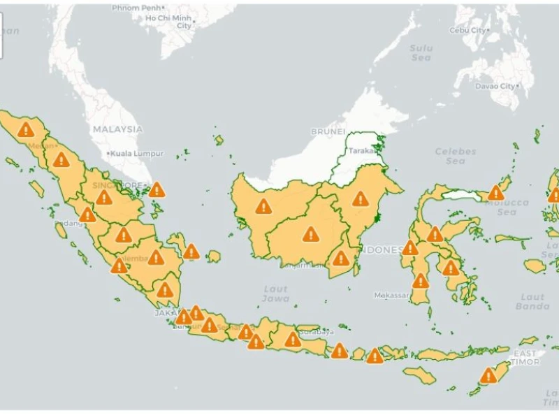 Waspada Cuaca Ekstrem 4–5 April 2026, Hujan Lebat hingga Angin Kencang Berpotensi Terjadi di Sejumlah Wilayah