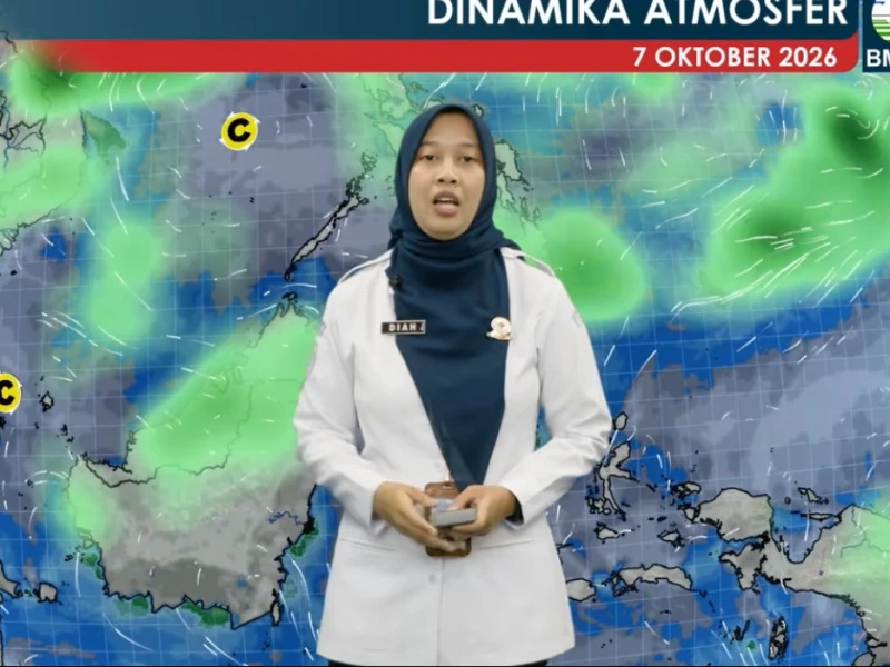 Potensi Gelombang hingga 4 Meter dan Cuaca Ekstrem di Sejumlah Wilayah pada Rabu 7 Oktober 2026