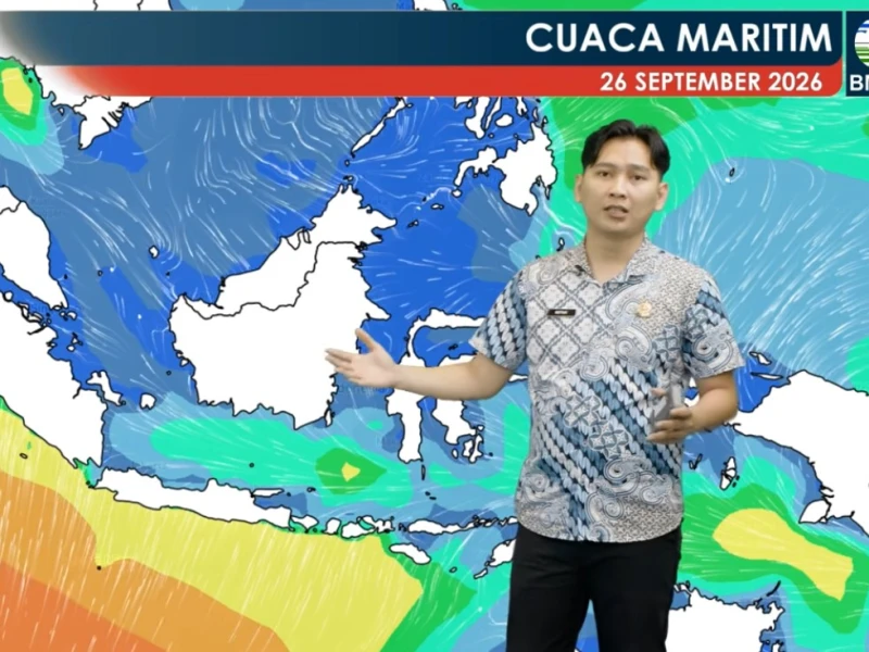Waspada Banjir Rob di Sejumlah Pesisir, Sabtu 26 September 2026