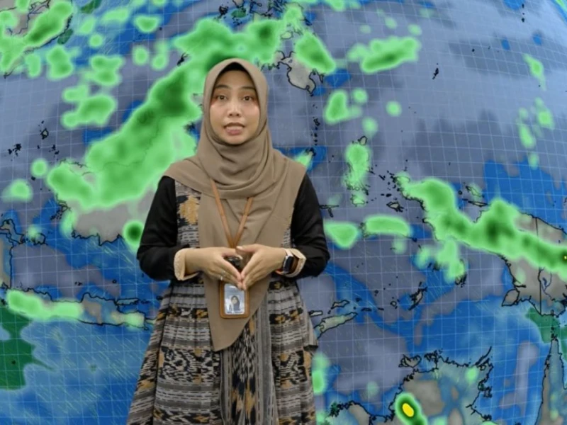 BMKG Prakirakan Hujan Ringan hingga Hujan Petir di Sejumlah Wilayah pada Sabtu 31 Oktober 2026