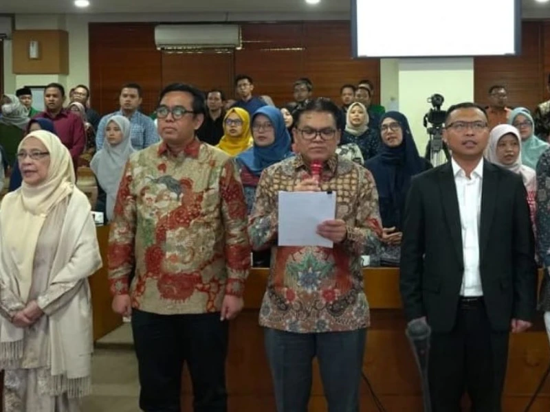 80 Tahun RI, UIN Jakarta dan Tokoh Lintas Iman Bacakan Deklarasi Ciputat untuk Harmoni Indonesia