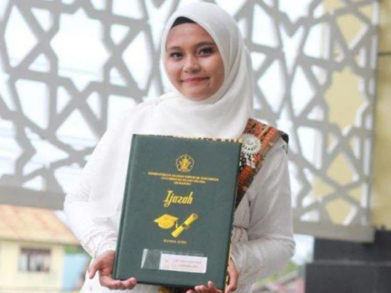 Publikasi di Jurnal Bereputasi, Mahasiswi UIN Ar-Raniry Lulus Tanpa Skripsi
