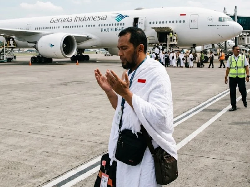 Doa Berangkat Haji: Mulai Keluar Rumah, di Pesawat, sampai Tiba di Makkah