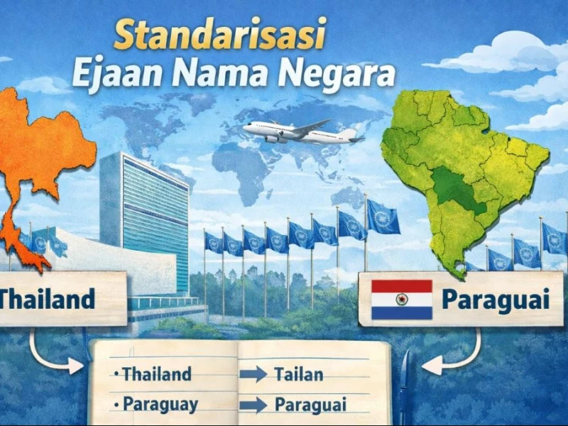 Standarisasi Bahasa: Indonesia Ubah Penulisan Thailand Jadi Tailan, Bagaimana Negara Lain?