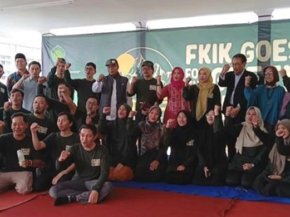 Komitmen Lestarikan Alam, FKIK UIN Malang Luncurkan Green Campus
