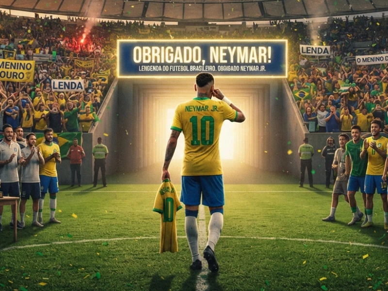 Sang Pesulap Neymar Akhirnya Pensiun dari Timnas Brasil