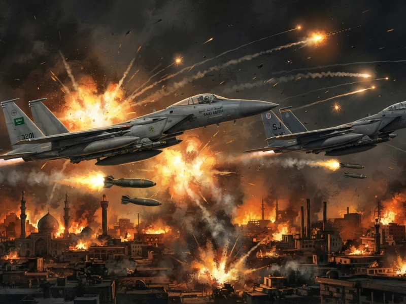 Duhh..! Arab Saudi Benar-benar Diseret Amerika Ikut Bombardir Irak