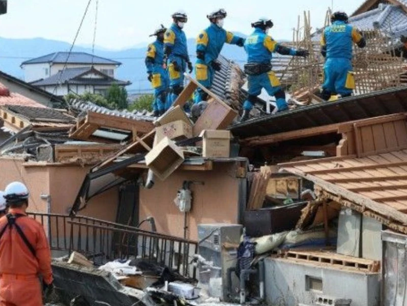 Total 34 Korban Meninggal Dunia Gempa Jepang, Tim Penyelamat Berjuang di Tengah Cuaca Panas Ekstrem