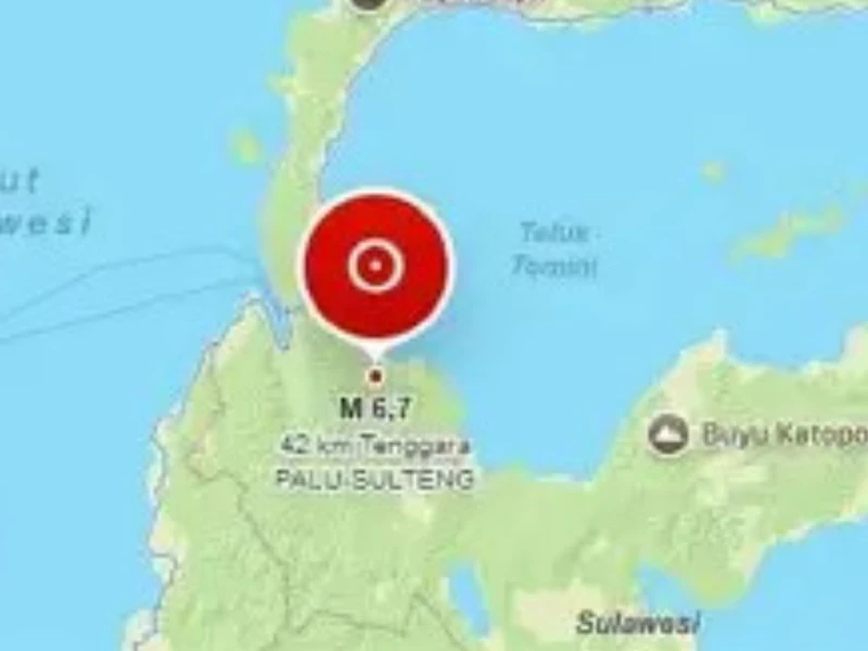 Gempa M6,7 Guncang Sulawesi Tengah, BMKG Catat 71 Gempa Susulan dan Sejumlah Kerusakan