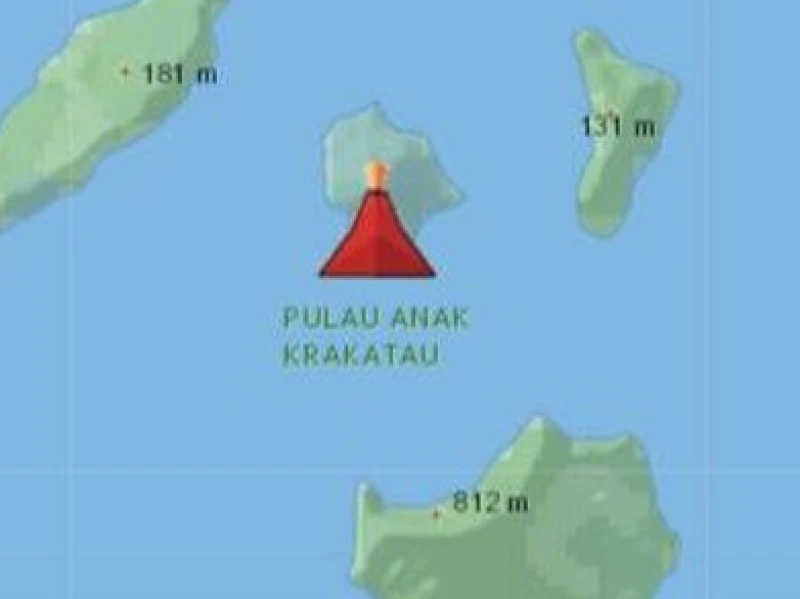 Abu Vulkanik Anak Krakatau Terdeteksi di Jakarta dan Sejumlah Wilayah Jawa Barat