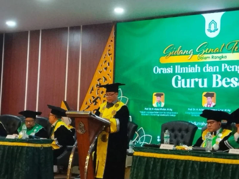 Tiga Guru Besar Baru UIN Gus Dur Soroti Pendidikan Humanis, Ekonomi Syariah, dan Kesadaran Ekologis