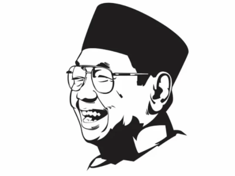 Humor Gus Dur: Presiden Baca Buku