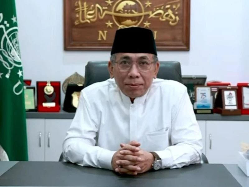 Idul Fitri, Ketum PBNU Gus Yahya Ajak Umat Raih Kebahagiaan Lahir Batin