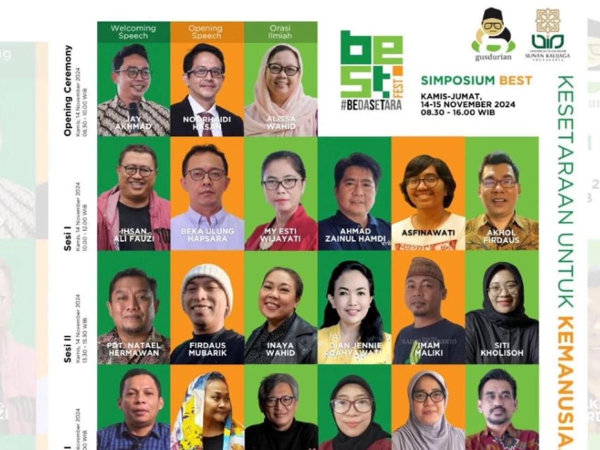 Peneliti, Jurnalis hingga Akademisi Bakal Kumpul Bahas Isu Kebebasan Beragama di Simposium Best Yogyakarta
