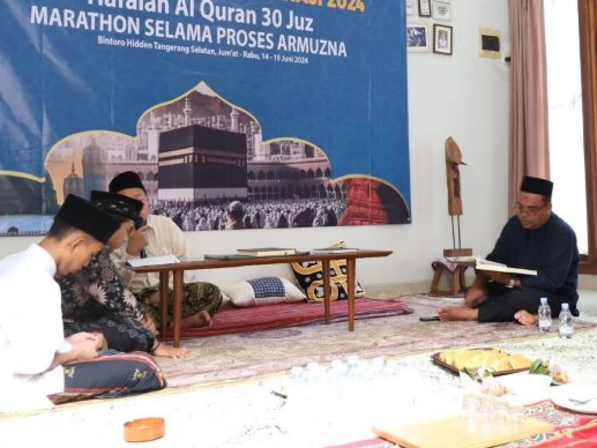 Doakan Kesuksesan Haji 2024, Santri dan Alumni MCH Gelar Khataman Qur’an 5 Hari