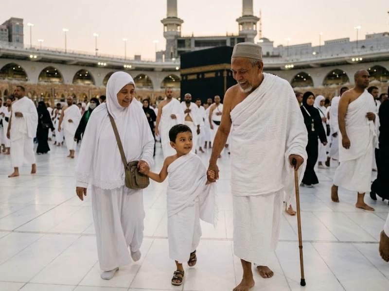 Anak Kecil Pergi Haji, Bagaimana Hukumnya?