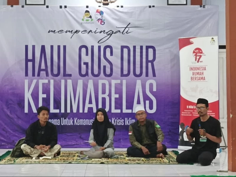 Haul Gus Dur di Pekalongan, Berbagai Komunitas Diajak Bersinergi Tingkatkan Kesadaran Lingkungan