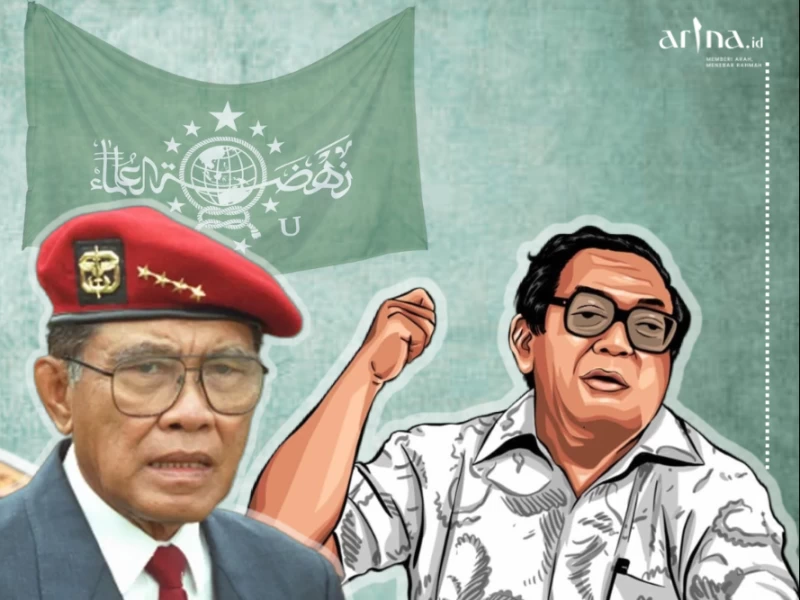 Kebangkitan NU era Orde Baru: Gus Dur di antara Soeharto, Benny Moerdani, dan Try Sutrisno