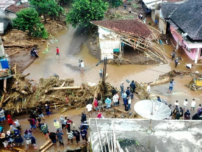 Korban Banjir dan Longsor di Sukabumi: 5 Meninggal, 4 Hilang