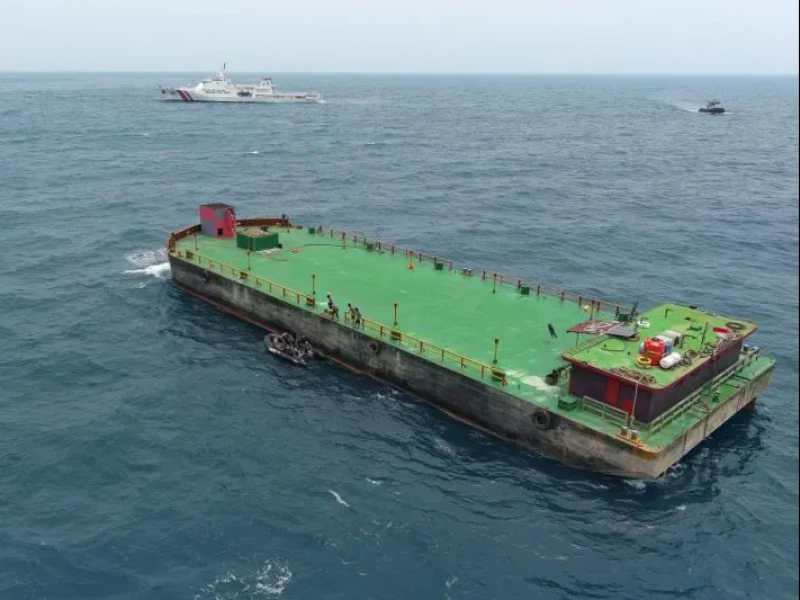 Bakamla RI Berhasil Selamatkan 6 Awak Kapal Tenggelam di Selat Sunda