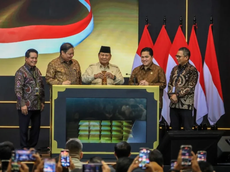 Transkrip Sambutan Presiden RI di Peresmian Layanan Bank Emas Pegadaian dan BSI