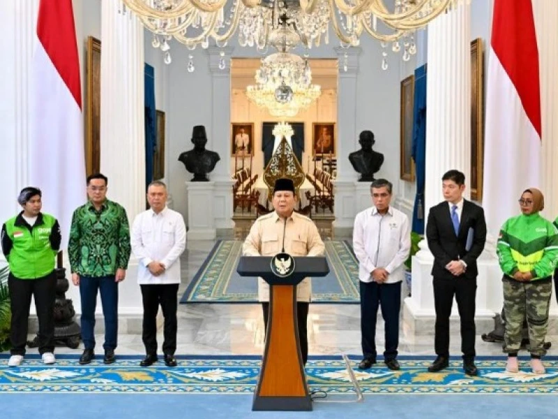 Presiden Prabowo Pastikan THR Ojol dan Kurir untuk Lebaran Hari Raya Idul Fitri 2025