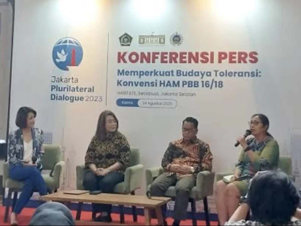 Pemerintah Indonesia Dorong Penguatan Toleransi Global melalui Jakarta Plurilateral Dialogue 2023