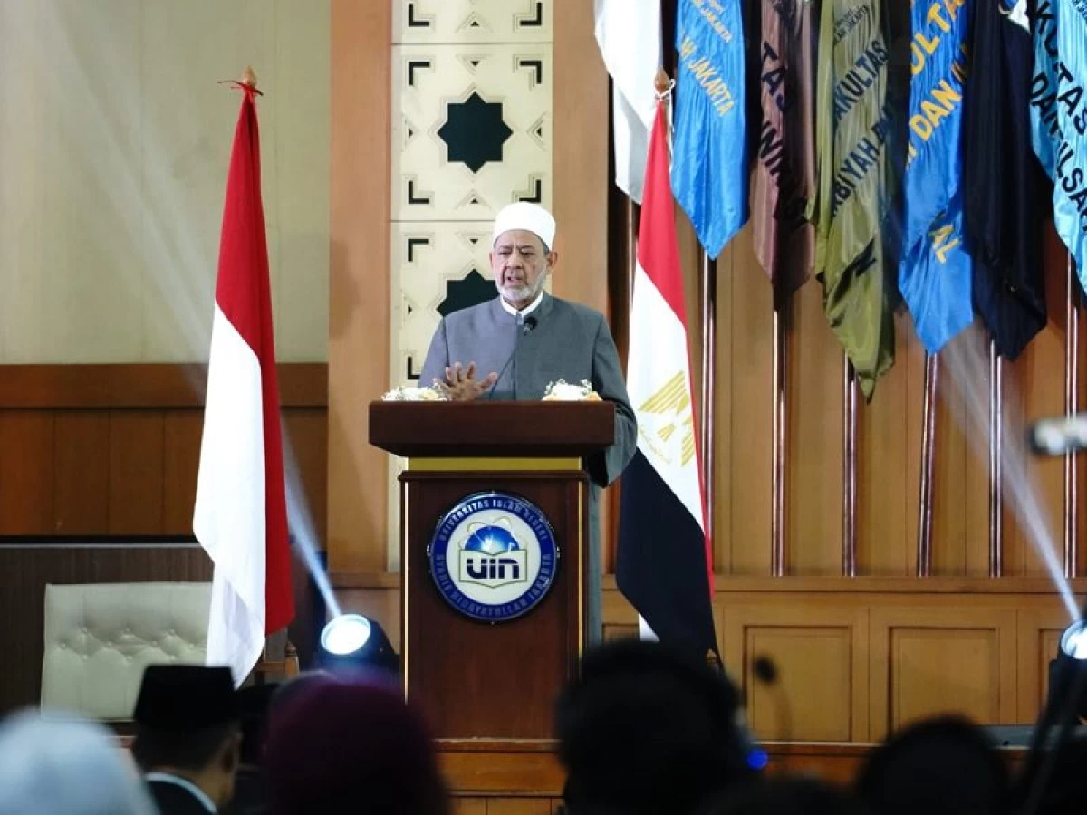 Rihlah Grand Syekh Al-Azhar Syekh Ahmad al-Tayeb di Indonesia (1): Persatuan Umat Islam