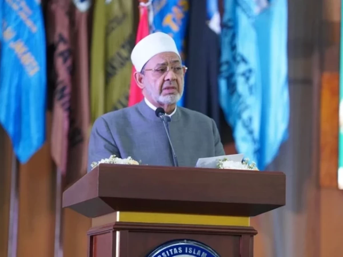 Rihlah Grand Syekh Al-Azhar Syekh Ahmad al-Tayeb di Indonesia (2): Seribu Khutbah Tidak Akan Menyelesaikan Masalah