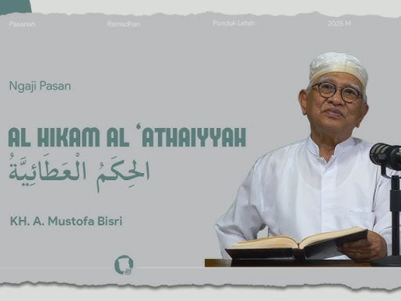 Ngaji Ramadan Gus Mus: Tidak Menyesali Kesalahan, Tanda Hati Mulai Mati